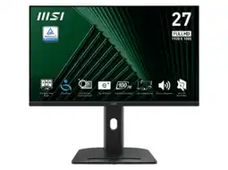 MediaMarkt MSI Pro Mp275pg - 27 Inch 1920 X 1080 (full Hd) Ips-paneel In Hoogte Verstelbaar aanbieding