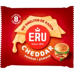 Dekamarkt ERU Cheddar 45+ Sambal aanbieding