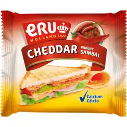 Dekamarkt ERU Cheddar 45+ Sambal aanbieding