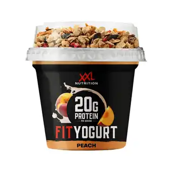 Dekamarkt XXL Fit High protein yoghurt to go perzik aanbieding