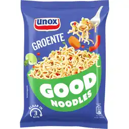 Dekamarkt Unox Good noodles groente aanbieding