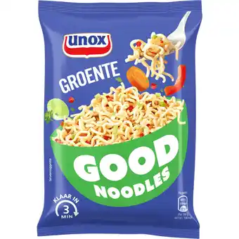 Dekamarkt Unox Good noodles groente aanbieding