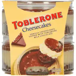 Dekamarkt Toblerone Cheesecake 2 stuks aanbieding