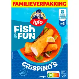Dekamarkt Iglo Kapiteins Klassiekers Crispino 4 stuks aanbieding