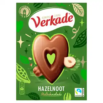 Dekamarkt Verkade Chocolade hart melk hazelnoot aanbieding