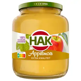 Dekamarkt Hak Appelmoes authentiek extra kwaliteit aanbieding