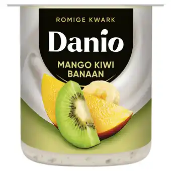 Dekamarkt Danio Romige kwark mango kiwi banaan aanbieding
