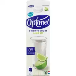 Dekamarkt Optimel Drinkyoghurt limoen aanbieding