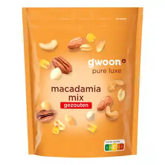 Dekamarkt G'woon Macadamiamix aanbieding