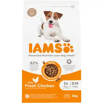 Dekamarkt Iams Hondenvoer advanced nutrition kip aanbieding