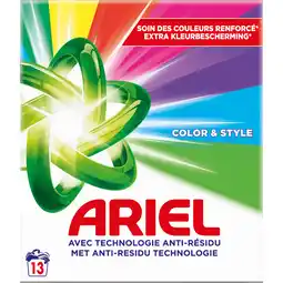 Dekamarkt Ariel Wasmiddel poeder color 13 wasbeurten aanbieding