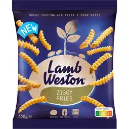 Dekamarkt Lamb Weston Ziggy fries naturel aanbieding