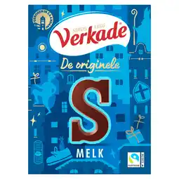 Dekamarkt Verkade Chocoladeletter melk aanbieding