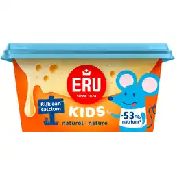 Dekamarkt ERU Smeerkaas Kids 30+ aanbieding