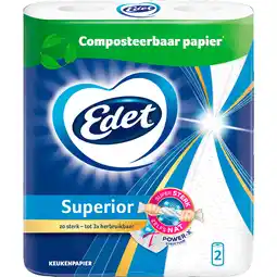 Dekamarkt Edet Keukenpapier superior 2-laags aanbieding
