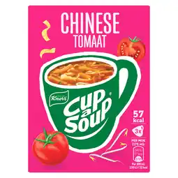 Dekamarkt Knorr Cup-a-soup chinese tomaat 3 st aanbieding
