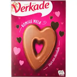 Dekamarkt Verkade Chocolade hart melk aanbieding
