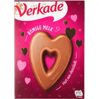 Dekamarkt Verkade Chocolade hart melk aanbieding