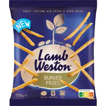 Dekamarkt Lamb Weston Burger fries aanbieding