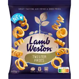 Dekamarkt Lamb Weston Twister fries naturel aanbieding
