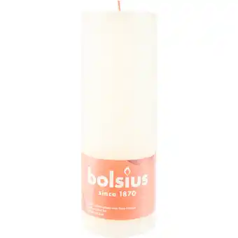 Dekamarkt Bolsius Kaars rustiek ivoor aanbieding