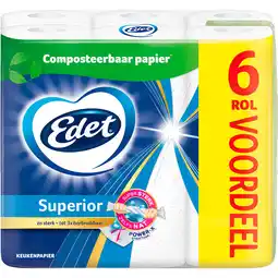 Dekamarkt Edet Keukenpapier 6 rol aanbieding