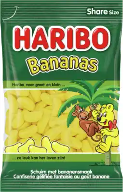 Dekamarkt Haribo Bananas aanbieding