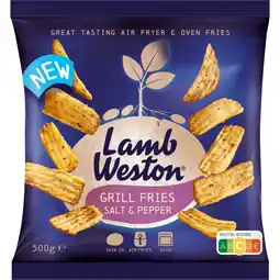 Dekamarkt Lamb Weston Grill fries salt & pepper aanbieding