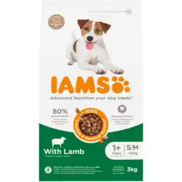 Dekamarkt Iams Hondenvoer advanced nutrition lamb aanbieding