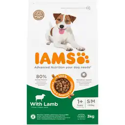 Dekamarkt Iams Hondenvoer advanced nutrition lamb aanbieding