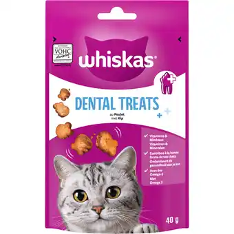 Dekamarkt Whiskas Kattensnacks dental kip aanbieding