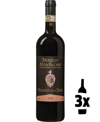 Wijnvoordeel Molino della Suga Brunello di Montalcino (3 flessen) aanbieding