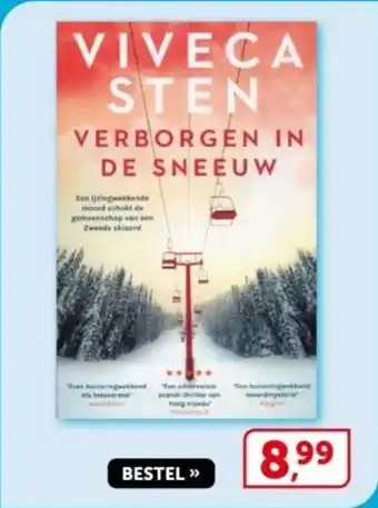 Boekenvoordeel VIVECA STEN VERBORGEN IN DE SNEEUW aanbieding