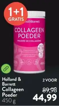 Holland & Barrett Collageen Poeder aanbieding