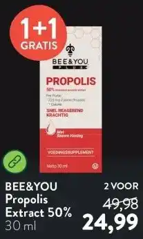 Holland & Barrett Propolis Extract 50% aanbieding
