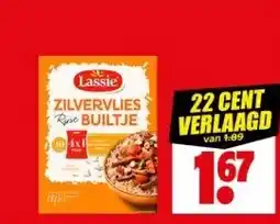 Dirk ZILVERVLIES Rise BUILTJE aanbieding