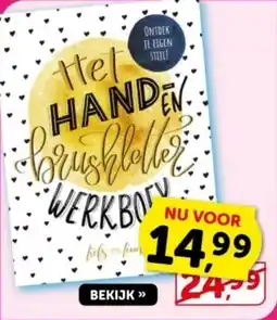 Boekenvoordeel Het HAND brushlover WERKBOY aanbieding