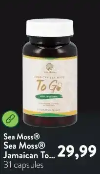 Holland & Barrett Sea Moss® Jamaican To Go - 31 capsules aanbieding