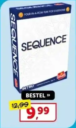 Boekenvoordeel SEQUENCE aanbieding