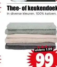 Dirk Thee- of keukendoek aanbieding
