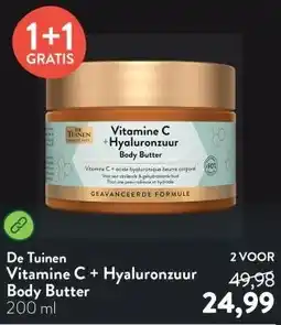Holland & Barrett Vitamine C + Hyaluronzuur Body Butter aanbieding