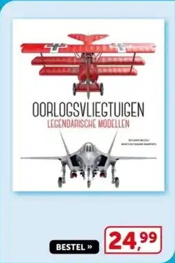 Boekenvoordeel OORLOGSVLIEGTUIGEN LEGENDARISCHE MODELLEN aanbieding
