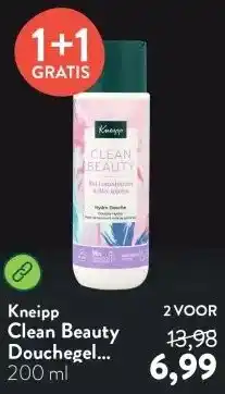 Holland & Barrett Clean Beauty Douchegel Lotus & Jojoba aanbieding