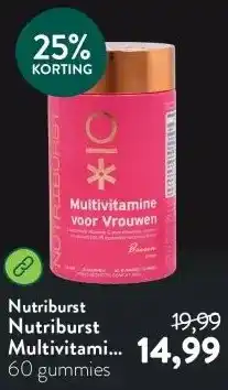 Holland & Barrett Nutriburst Multivitamine voor Vrouwen - 60 gummies aanbieding