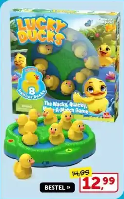 Boekenvoordeel LUCK DUCKS aanbieding