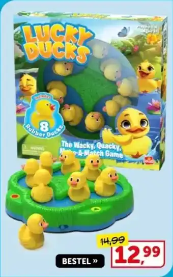 Boekenvoordeel LUCK DUCKS aanbieding