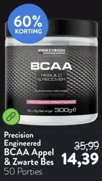 Holland & Barrett BCAA Appel & Zwarte Bes aanbieding