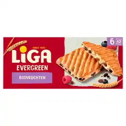 Dekamarkt Liga Evergreen bosvruchten 6 x 2 stuks aanbieding