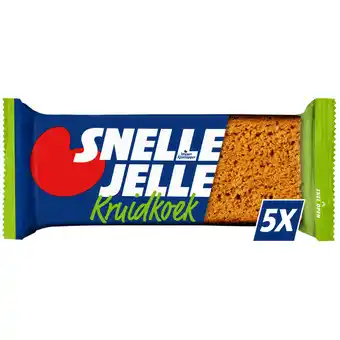 Dekamarkt Snelle Jelle Ontbijtkoek naturel 5 stuks aanbieding