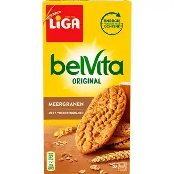 Dekamarkt Liga Belvita meergranen 6 x 4 stuks aanbieding
